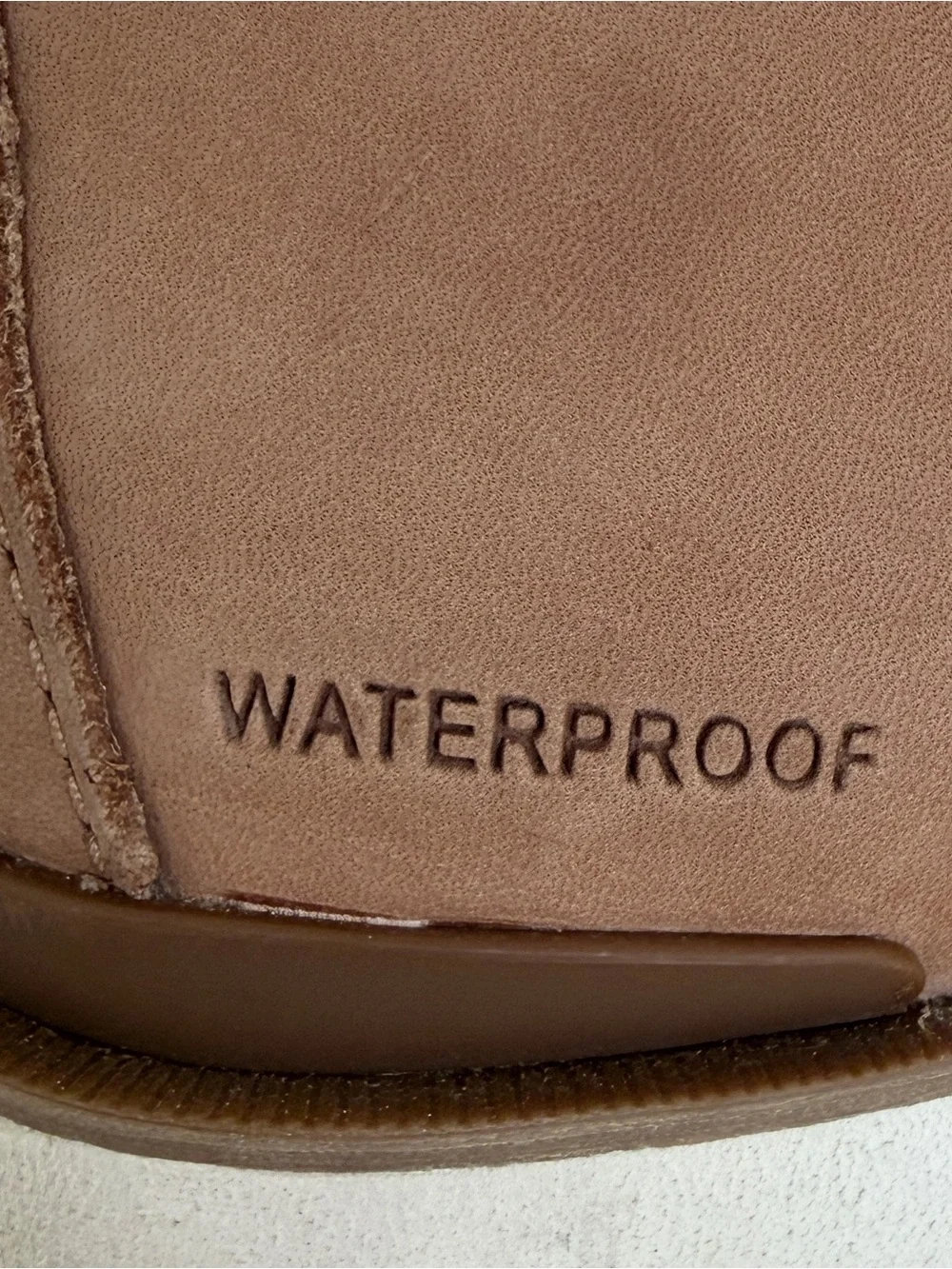 Men's Sorel Kezar Chukka Waterproof Ankle Boots Tan Nubuck Leather Size 12